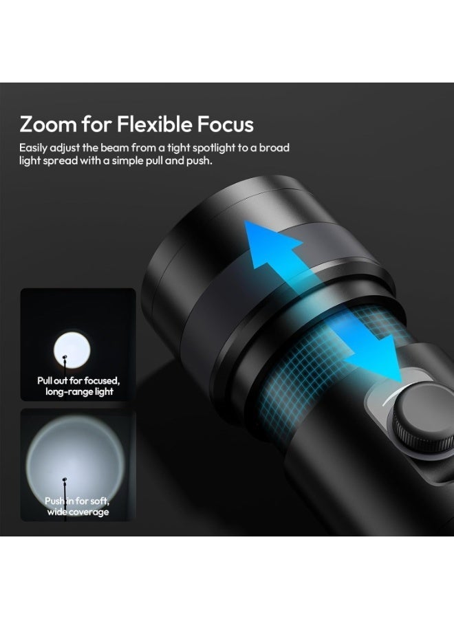 يولانزي مصباح ULANZI LM01 RGB للتصوير الفوتوغرافي - كشاف فيديو LED محمول بأربعة ألوان 7500 مللي أمبير/ساعة مع 20 فلتر ضوء منقوش، ضوء تعبئة قابل للتكبير والتصغير محمول باليد لتسجيل الفيديو والتصوير وغروب الشمس وإنشاء المحتوى - Image 5