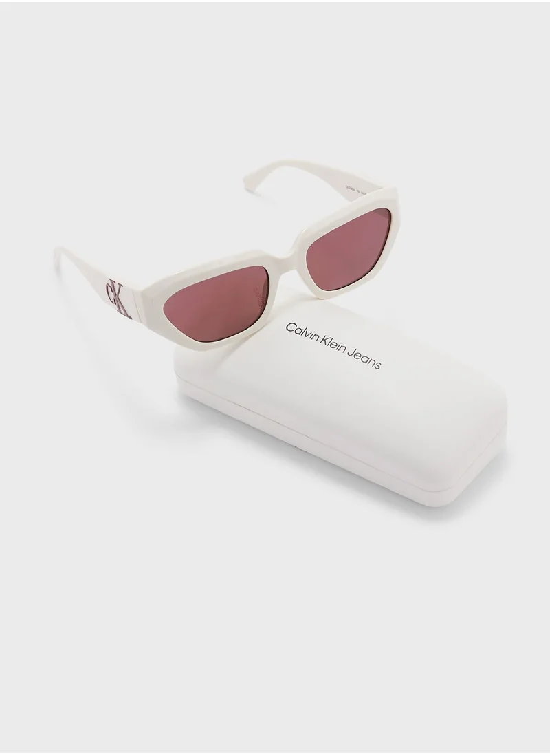 Calvin Klein Jeans Rectangle Sunglasses