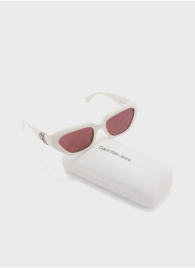 Calvin Klein Jeans Rectangle Sunglasses