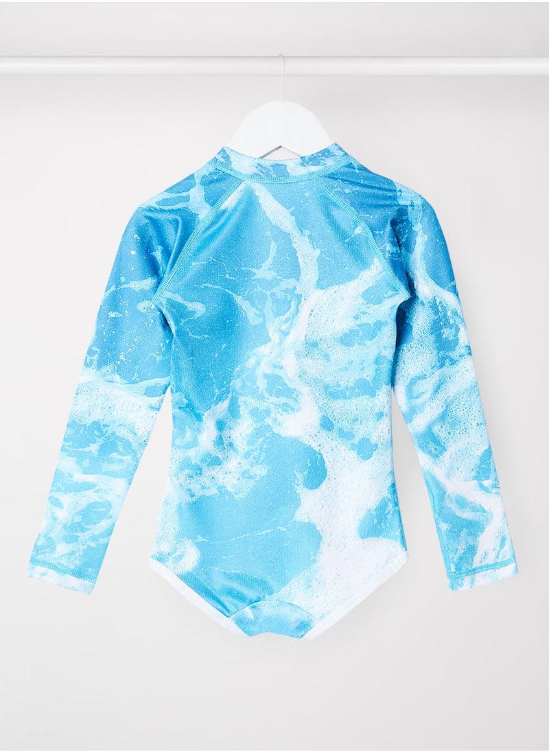 BEACH & BANDITS - Girls Save Our Seas Swimsuit - Image 1