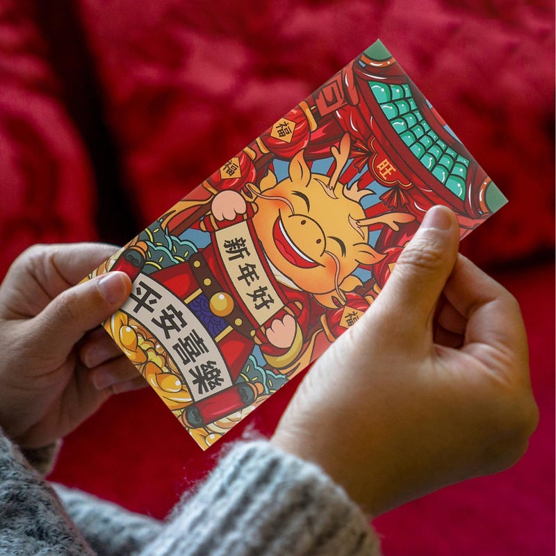 Traditional Chinese Red Money Envelopes 24pcs As Shown 3 For Birthdays And Celebrations - Image 3