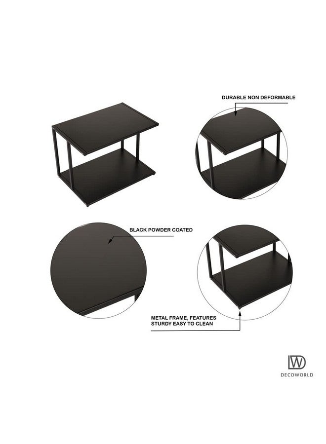 DECOWORLD || Printer Stand || Multipurpose Printer Table for Home, Office and Workstation (Black) - Image 3