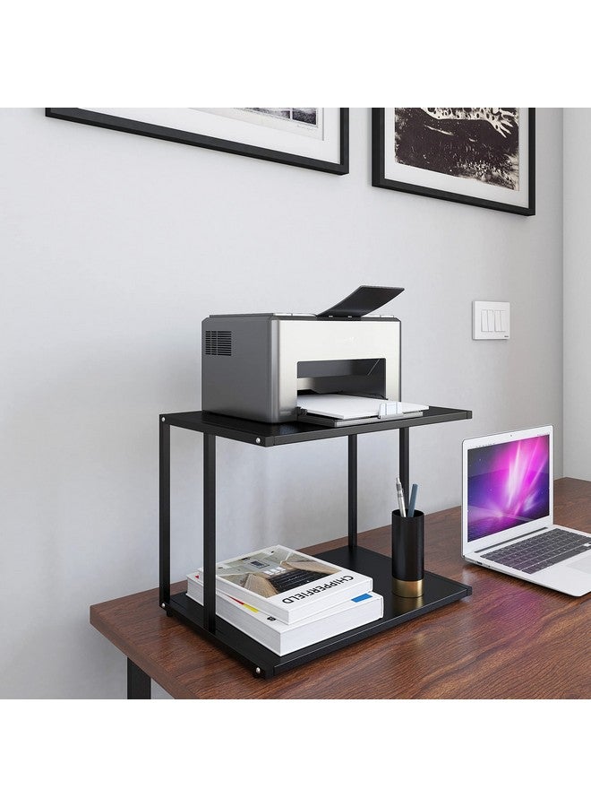 DECOWORLD || Printer Stand || Multipurpose Printer Table for Home, Office and Workstation (Black) - Image 1