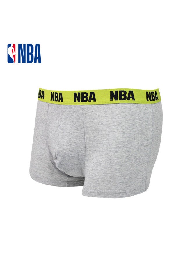 Nba Men's Mid-waist Boxer Briefs High Elasticity Sports Casual Cotton Sweat-absorbing Breathable Comfortable 3-pack - Image 2