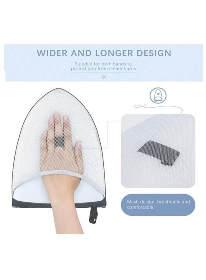 Steamer Gloves, Garment Steamer Ironing Glove, Waterproof Anti Steam Mitt with Finger Loop, Complete Care Protective Garment Steaming Mitt, Heat Resistant Gloves for Clothes Steamers  - Image 4