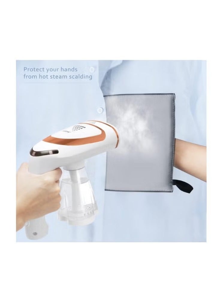 Steamer Gloves, Garment Steamer Ironing Glove, Waterproof Anti Steam Mitt with Finger Loop, Complete Care Protective Garment Steaming Mitt, Heat Resistant Gloves for Clothes Steamers  - Image 5