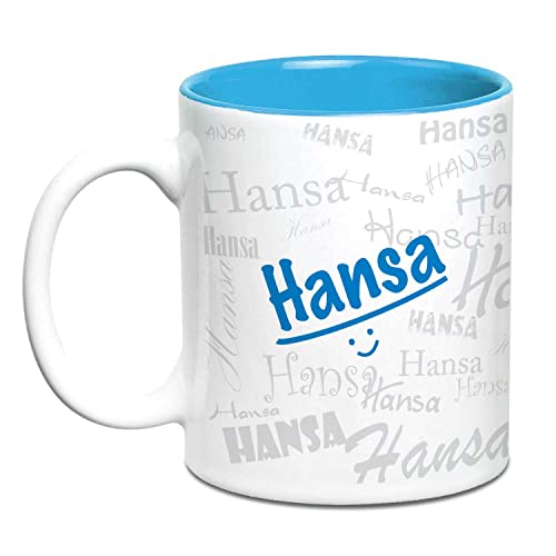 Hot Muggs Me Graffiti Mug - Hansa Personalised Name Ceramic, 315ml, 1 Unit - Image 1