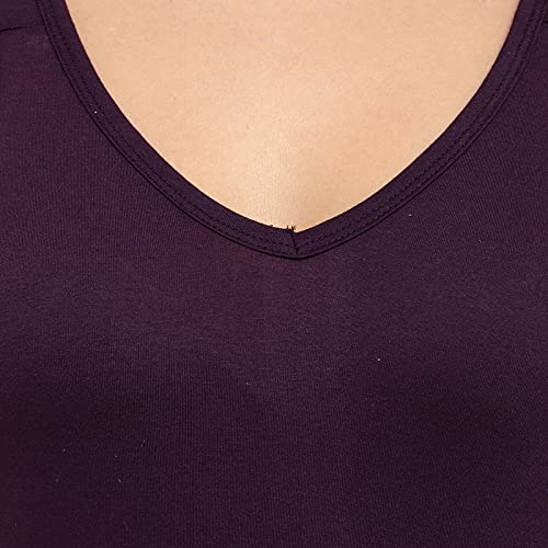 BLAZON Women's Cotton Hosiery Selfie Midi Slip (11010_BLZ_BLUEVIOLET_01_S_Blueviolet_Small) - Image 5
