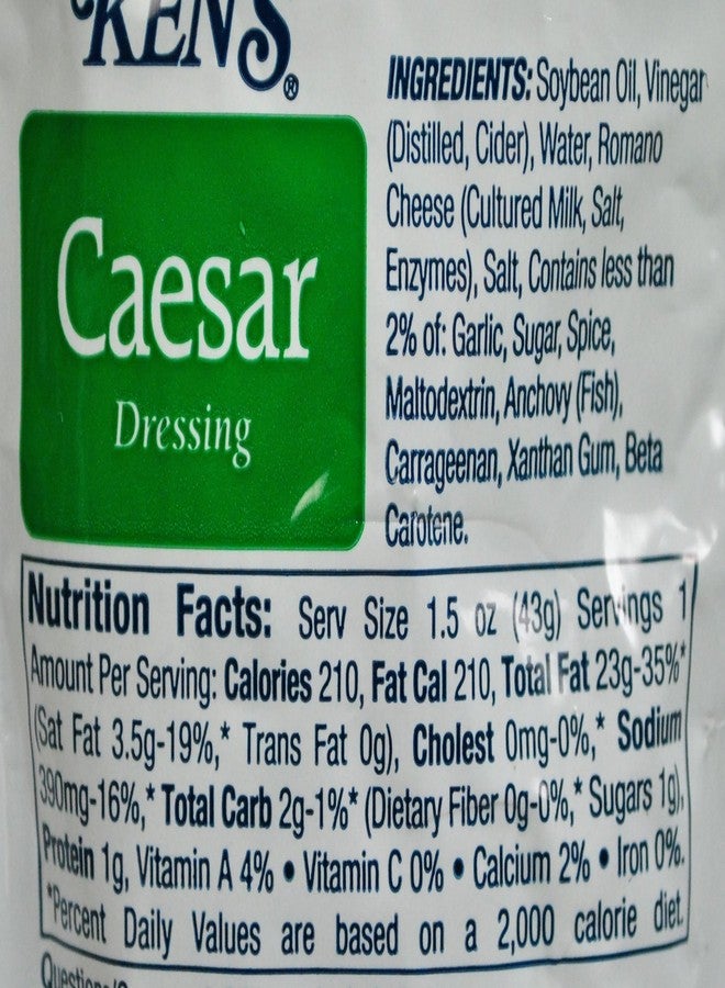 Kens 362361 Kens Caesar Dressing- Case of 60 - Image 2