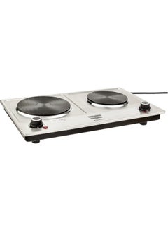 Fresh Electric Hob 2 Burners 2500W Stainless Steel EC01-2HP  - Image 1