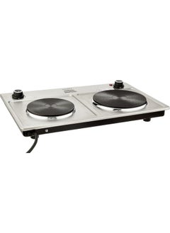 Fresh Electric Hob 2 Burners 2500W Stainless Steel EC01-2HP  - Image 2