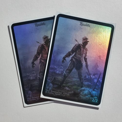 Fantasy North - Elements I - 100 Textured Matte TCG Card Sleeves - Fits Magic MTG Commander Pokemon and Other Card Games - Playing Card Sleeves (Death) - Image 3