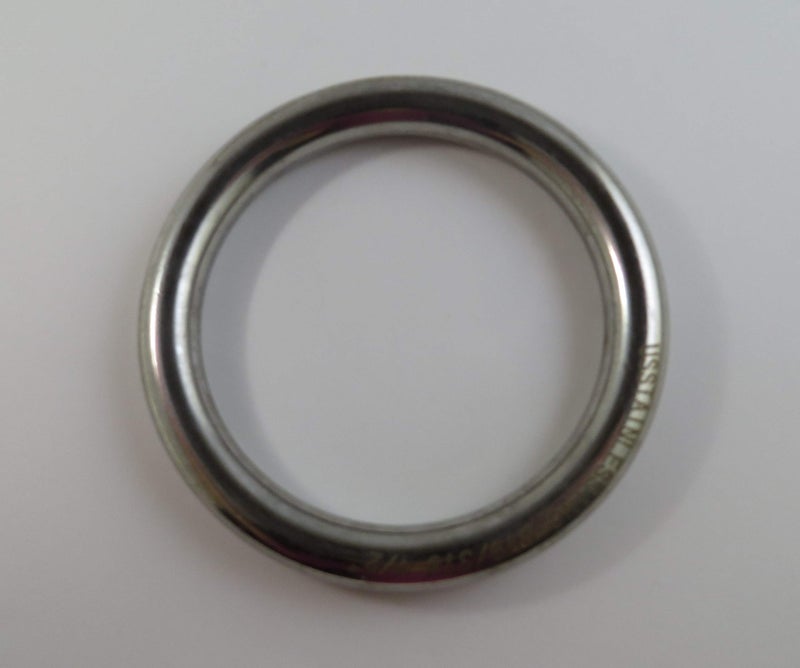 US STAINLESS Stainless Steel 316 Round Ring Welded 3/8" x 2 3/8" (10mm x 60mm ID) Marine Grade - Image 5