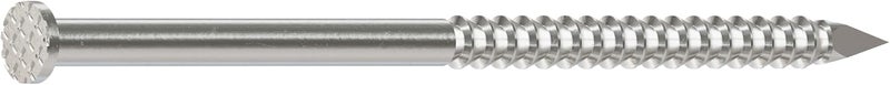 Simpson StrongTie T6SND1 Ring-Shank Wood Siding Nail‚ 2 Inch x 0.092 Inch,13 Gauge, Full Round Head, Diamond Point, Type 316 Stainless Steel (Pack of 245) - Image 3