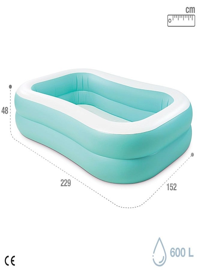 VWretails Swim Center Family Pool, Capacity: 13", Dimensions: 90" x 58" x 18"(2.29m x 1.47m x 46cm) - without pump - Image 4