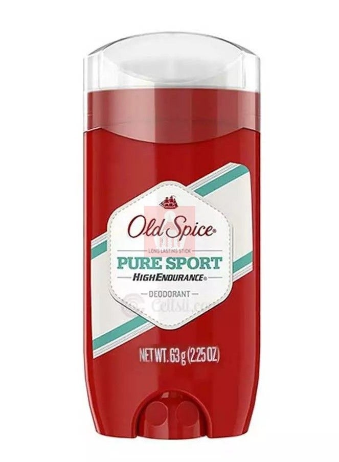 Old Spice Pure Sport High Endurance Deodorant 63g  - Image 1