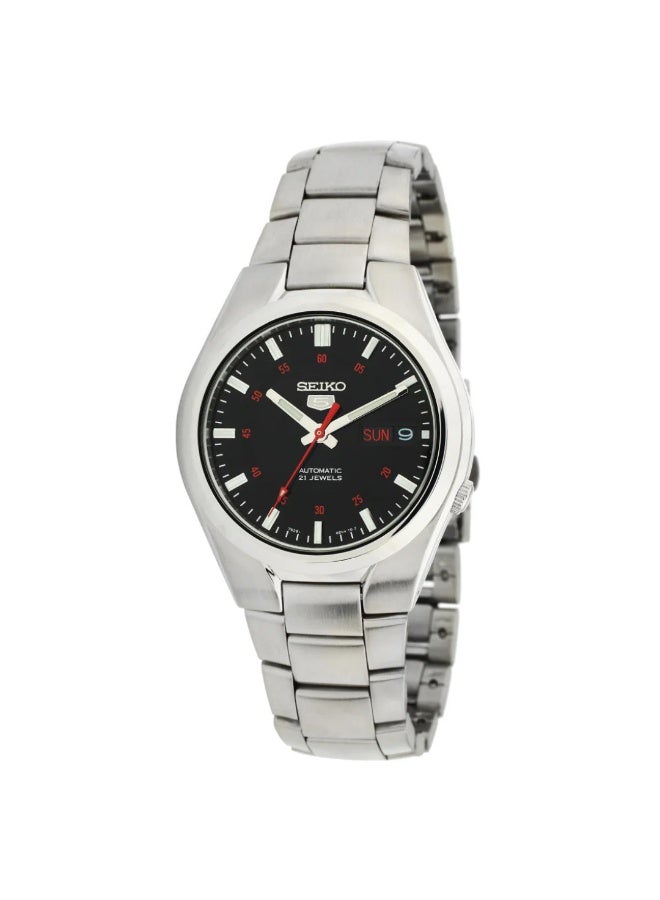 Seiko Mens Automatic Watch, Analog Display And Stainless Steel Strap SNK617K1 - Image 1
