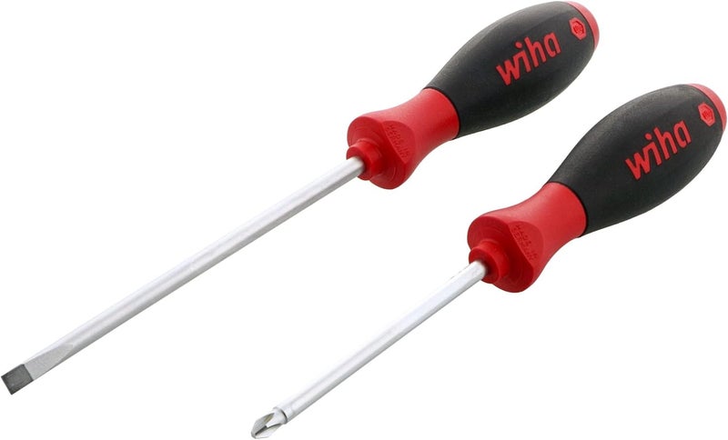 Wiha 2 Piece Slotted and Phillips Screwdriver Set - Image 1