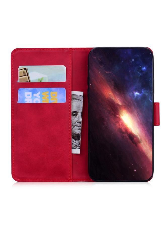 S-TOP Case For OPPO K12x Skin Feel Pure Color Flip Leather Phone Case - Image 4