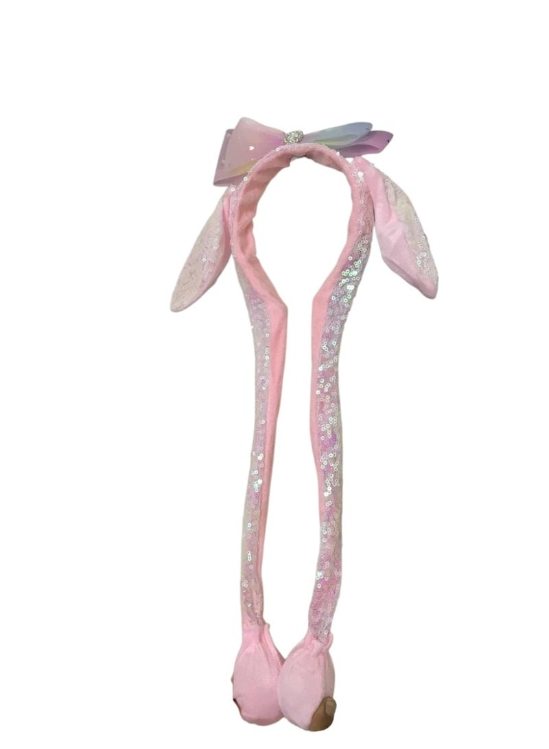 Bow Hair Clip with Moving Pendants – Elegant Hair Accessory for Women & Girls - Image 4