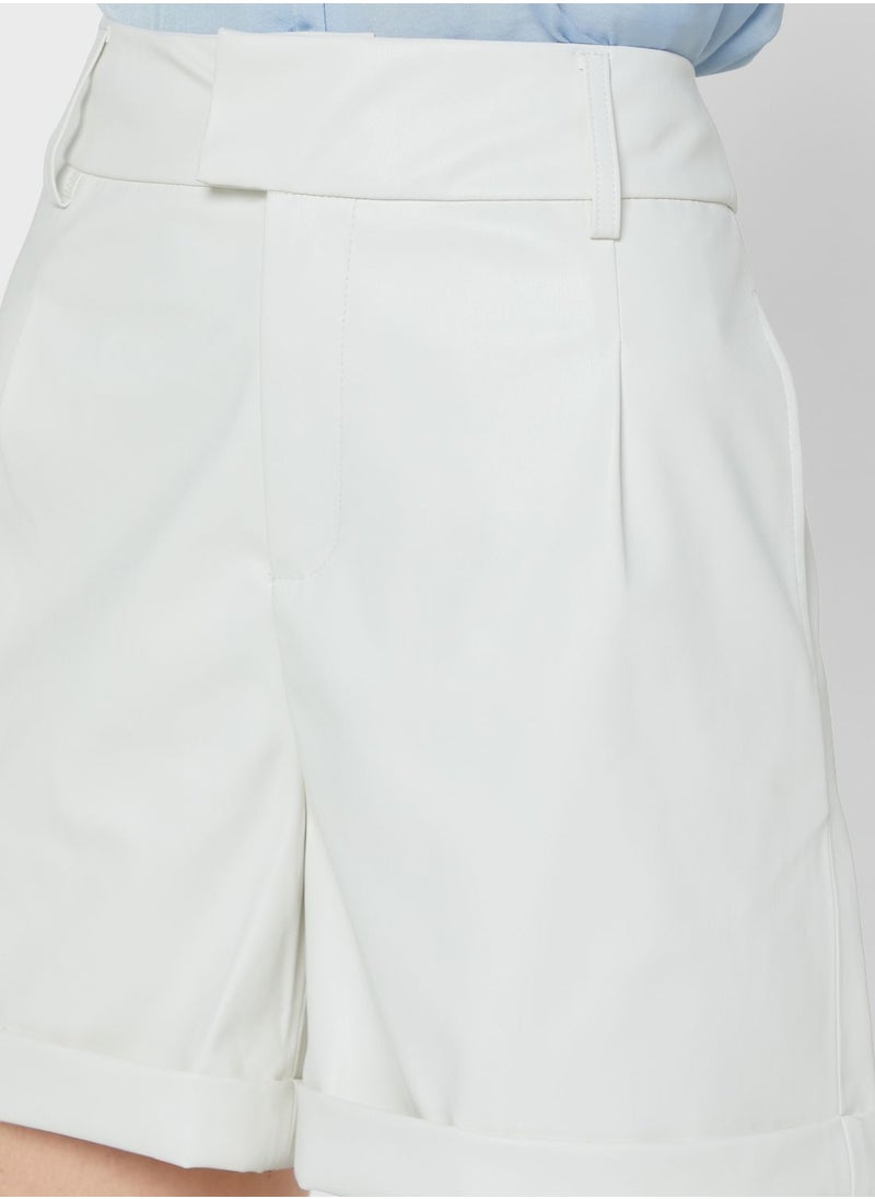 ONLY - High Waist Button Detail Skirt - Image 1