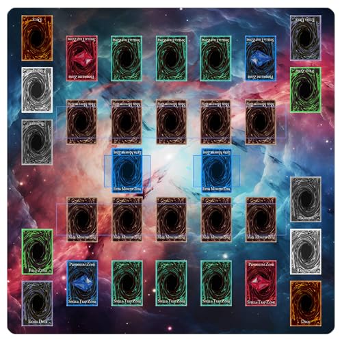 sabermaster Card Rubber Mat 2 Player Square playmat for Gamer 60x60cm236x236inch - Image 1