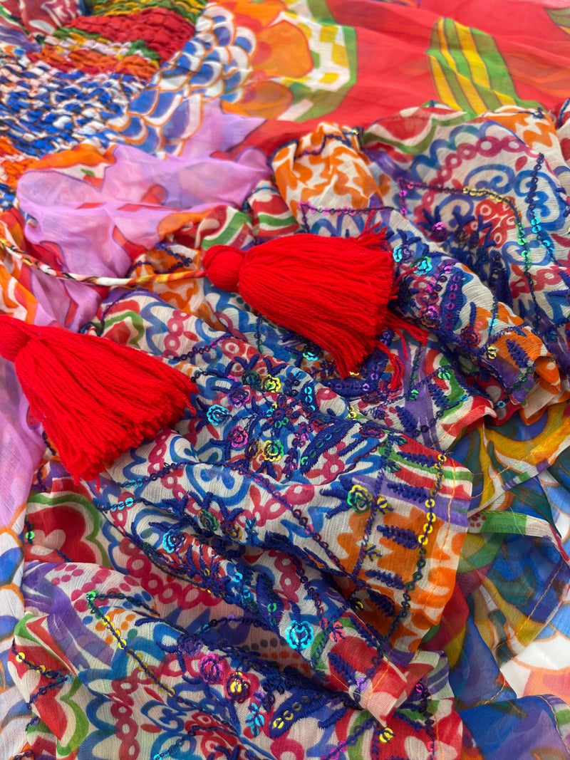 Antica Sartoria Chiffon Dress - Image 2
