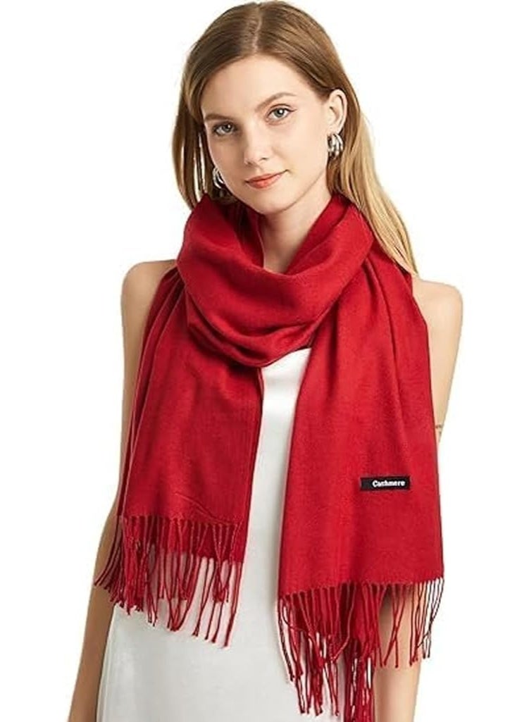 Scarfs for Women Silk Shawl Wrap for Evening Dressing, Winter Thick Warm Scarf Blanket, Open Front Poncho Cape Fashion Long Shawl Wrap for Winter Warm Lightweight, One Size - Image 1