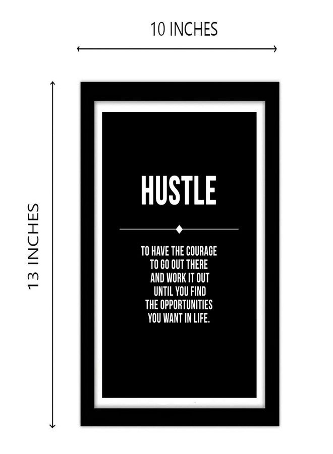 GRAY WALL Good Hope Set of 3 Hustle Grind Execute Motivational Quote Framed Poster 10x13 Inch - Inspirational Wall Art for Office, Home, Gym & Entrepreneurs | Success Mindset Decor | wall decor, living Room - Image 3