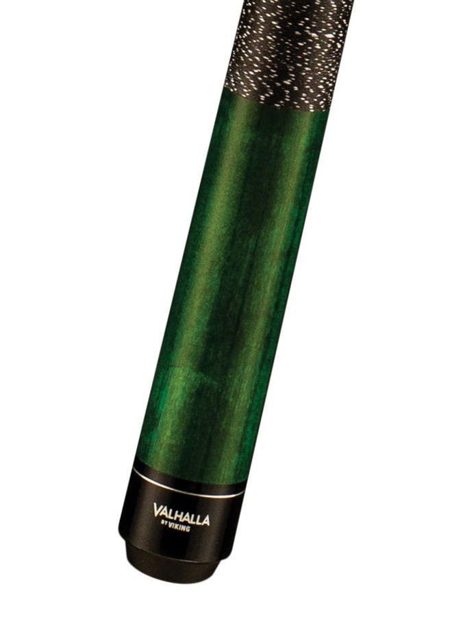 Viking Valhalla 100 Series with Irish Linen Wrap 2 Piece 58” Pool Cue Stick VA115 (20oz, Green) - Image 2