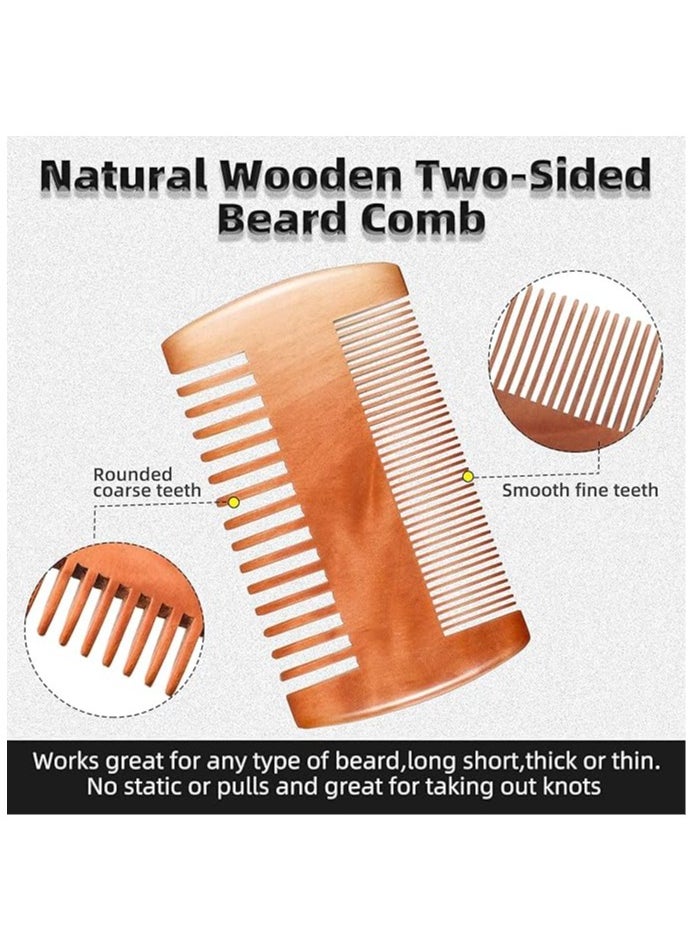 Beard Comb Natural Sandalwood Wooden Mustaches with Dual Action Teeth for Men - https://f.nooncdn.com/p/pzsku/Z9A97E1F8D125E2B82F2CZ/45/_/1708669336/9b6b14c3-3372-4d82-80f7-d5a3518c3e48.jpg?format=jpg&width=original