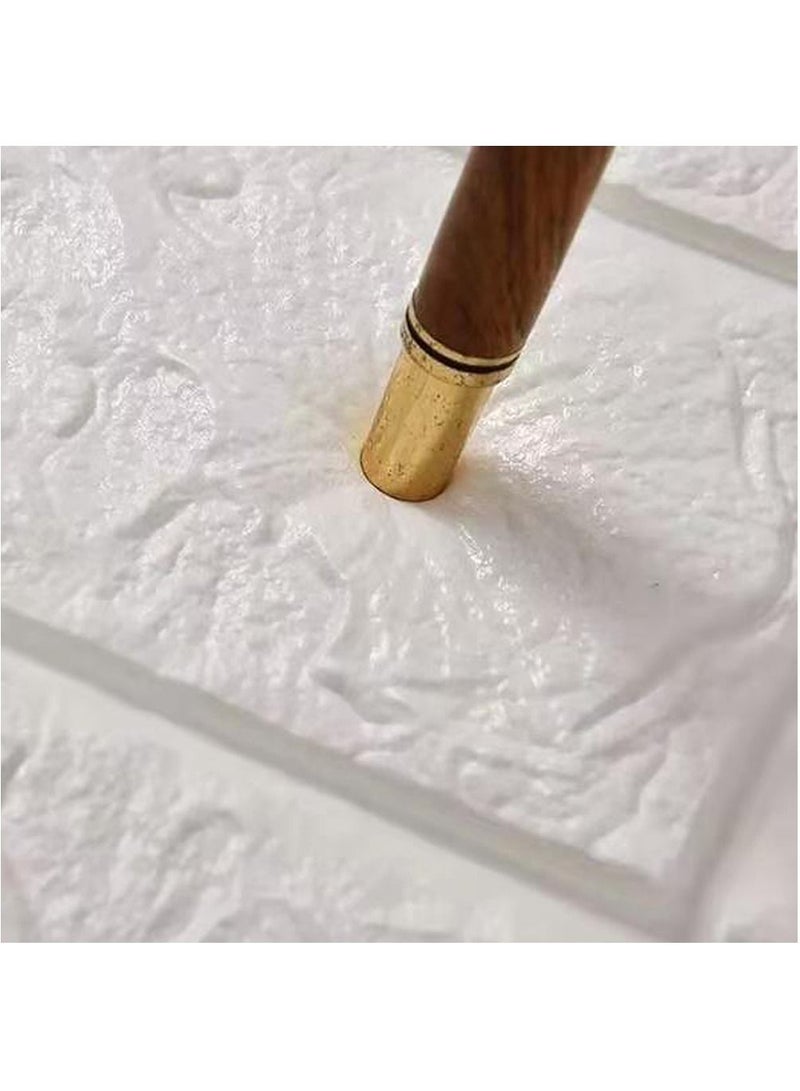 LINGWEI 3D Brick Wall Stickers PE Foam Self Adhesive Wallpaper Removable and Waterproof Art Wall Tiles For Bedroom Living Room Background TV Decor - Image 4