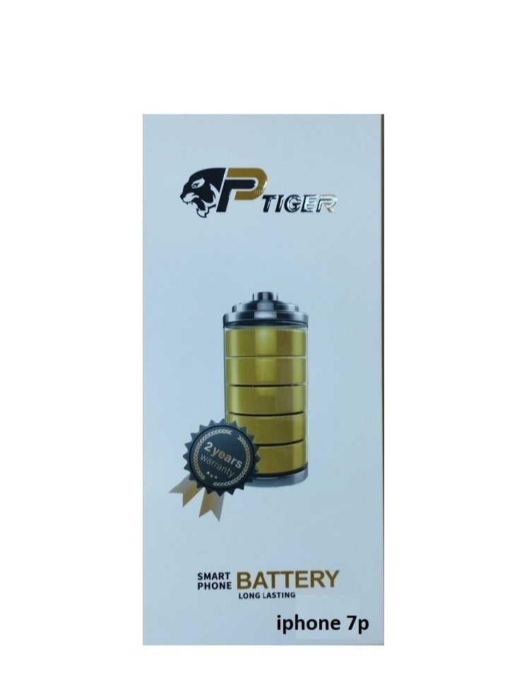 تايجر يتميز هاتف iPhone 7 Plus ببطارية ليثيوم أيون أكسيد الكوبالت عالية السعة، مما يضمن أداءً آمنًا وموثوقًا به مع وقت استعداد طويل وعمر افتراضي طويل.