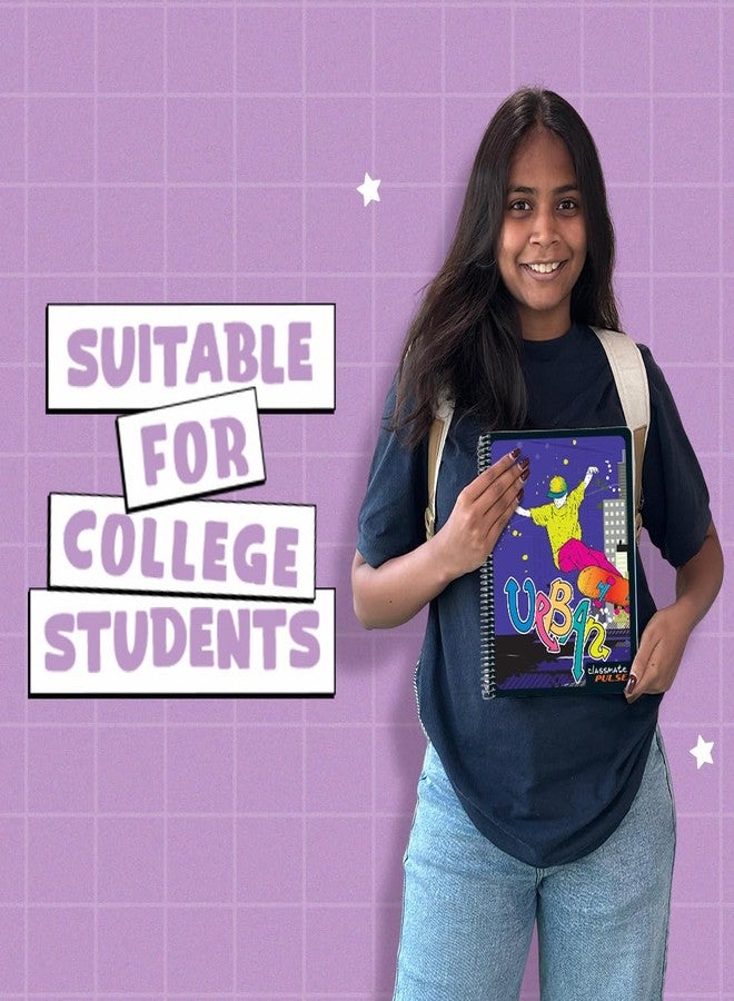 Classmate pulse 1 subject notebook : Single line, spiral binding, A4, 180 Pages. - Image 5
