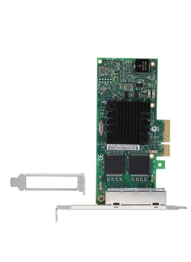 Thoraya - PCI-E 4-port Server Gigabit EtherneT network Card Adapter For intel i350 T4 PCI-Ex4 - Image 1
