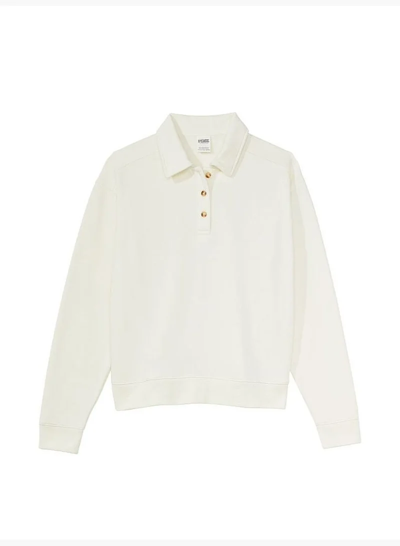 Victoria's Secret Everyday Fleece Polo Sweatshirt