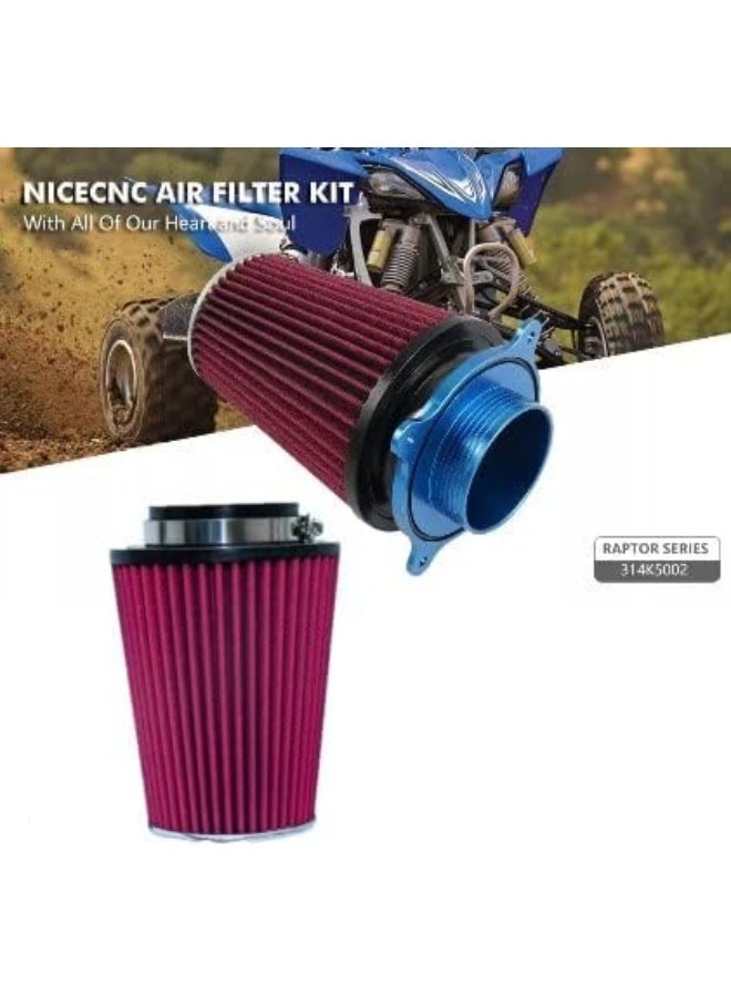 general High Flow Air Filter Intake Kit for Yamaha Raptor 700 - Image 4