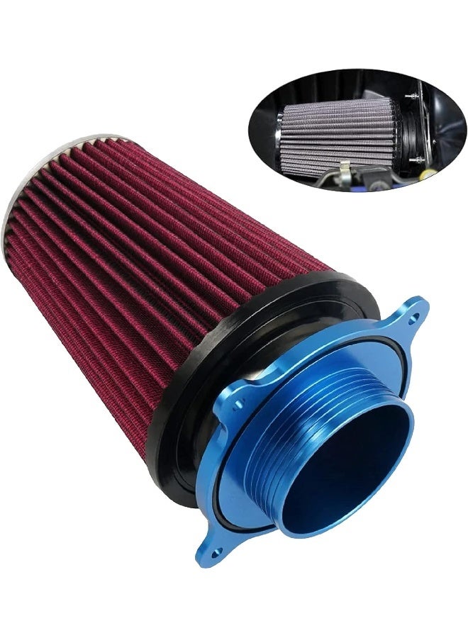 general High Flow Air Filter Intake Kit for Yamaha Raptor 700 - Image 5