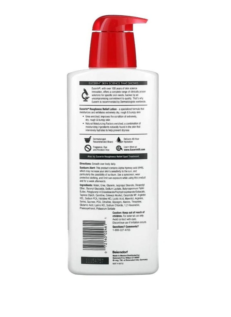 Eucerin - Roughness Relief Lotion - Full Body Lotion for Extremely Dry, Rough Skin - Pump Bottle - Image 1