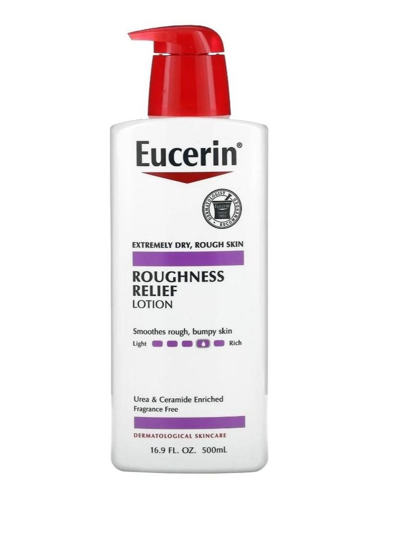 Eucerin - Roughness Relief Lotion - Full Body Lotion for Extremely Dry, Rough Skin - Pump Bottle - Image 1
