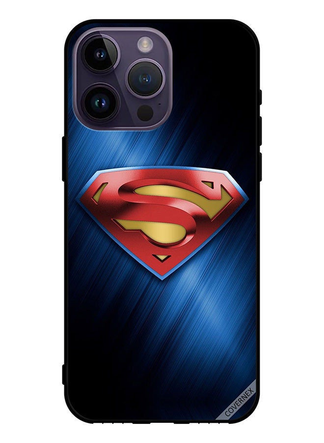 Covernex Protective Case Cover For Apple iPhone 14 Pro Max Superman Logo - Image 1