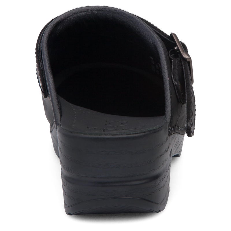 Dansko Ingrid Sling Back Mule Clog for Women - Anti-Fatigue Rocker Bottom Promotes Forward Foot Motion - Premium Leather Uppers for Long-Lasting Wear Black 7.5-8 M US - Image 5