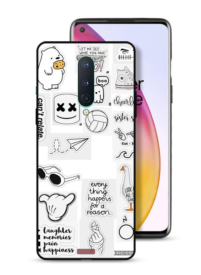 Tolwak OnePlus 8 Protective Case Cover Can Not Relate - Image 1