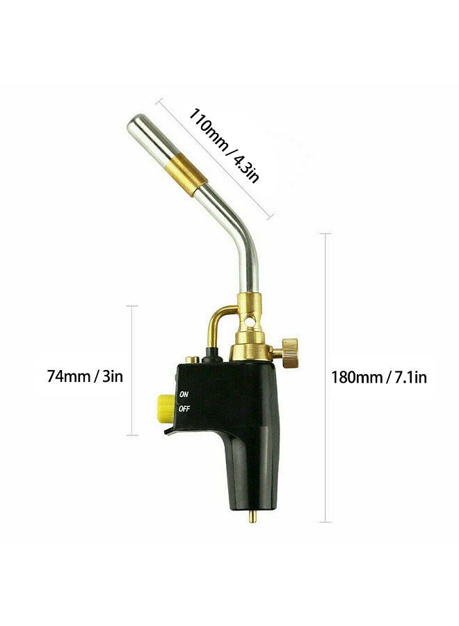 Portable High Heat Welding Plumbing Torches Gas Soldering Plumbing Blow Torch Soldering Instant Professional Brazing Torch