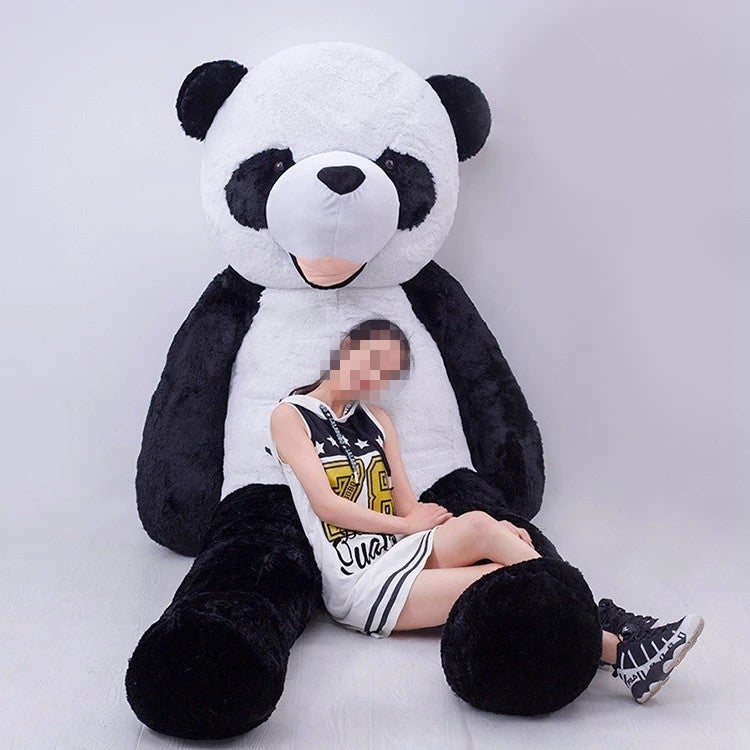Y&D Big Size Unstuffed Panda Plush Toy - Image 3
