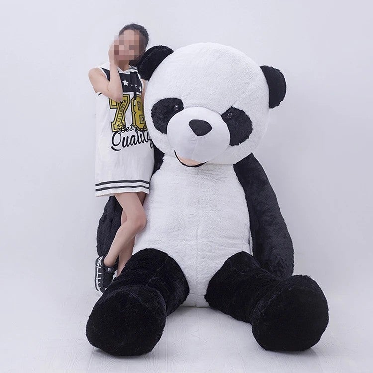 Y&D Big Size Unstuffed Panda Plush Toy - Image 1