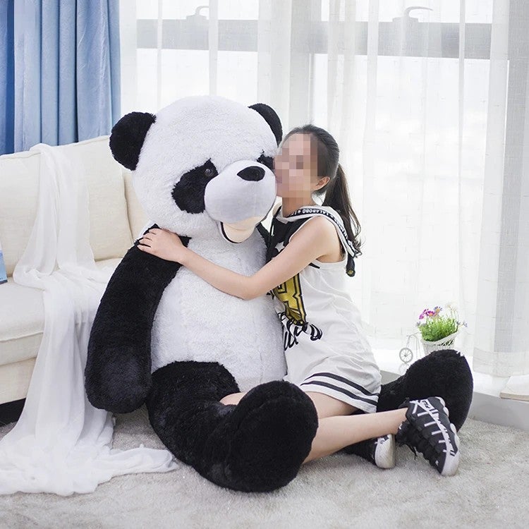 Y&D Big Size Unstuffed Panda Plush Toy - Image 5