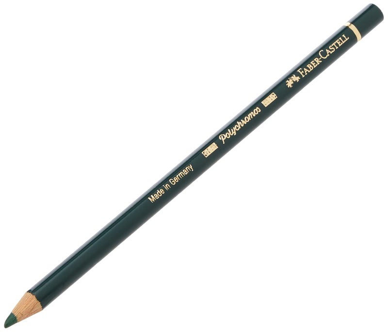FABER-CASTELL Faber-Castell POLYCHROMOS ARTIST COLOUR PENCILS PINE GREEN - Image 1