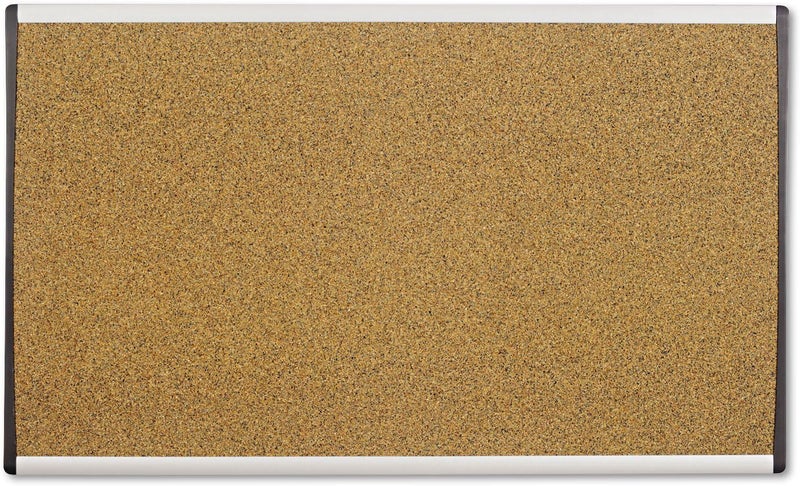 Quartet لوحة إعلانات كورك من كواترت ARCB3018 للمكاتب 30 بوصة × 18 بوصة طبيعية - Image 1