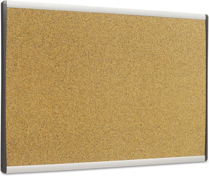 Quartet لوحة إعلانات كورك من كواترت ARCB3018 للمكاتب 30 بوصة × 18 بوصة طبيعية - Image 4